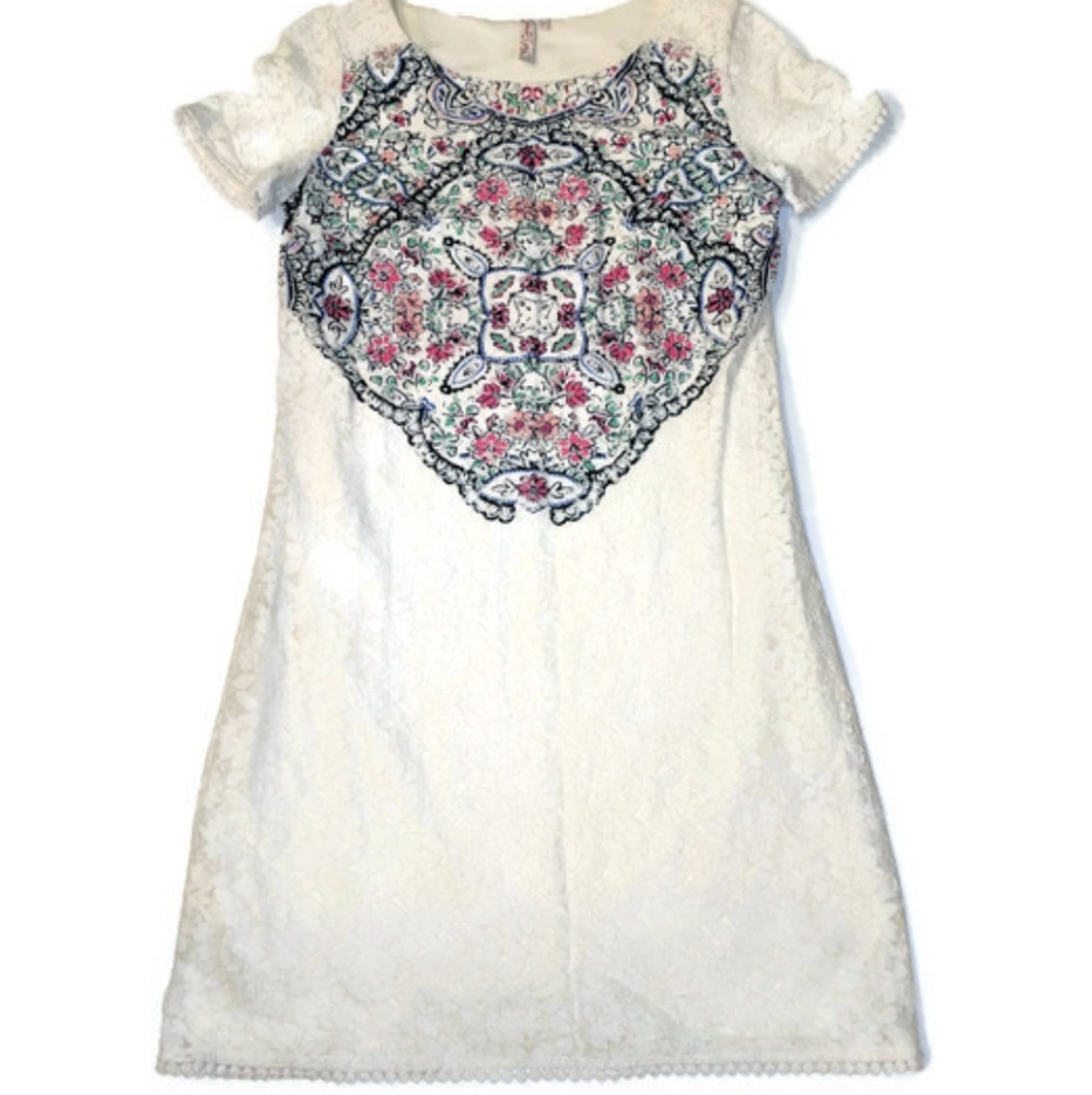 Red Camel mandala design dress